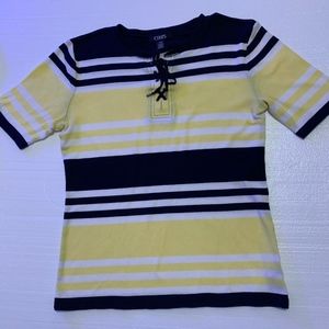 ‼️Polo RalphLauren Chaps Short Sleeve Blue&White‼️